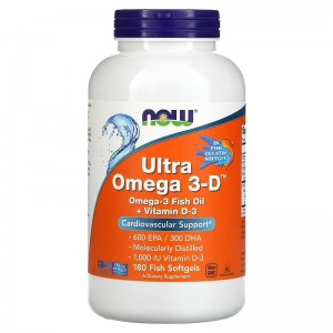 Ultra Omega-3-D - 180 софт гель